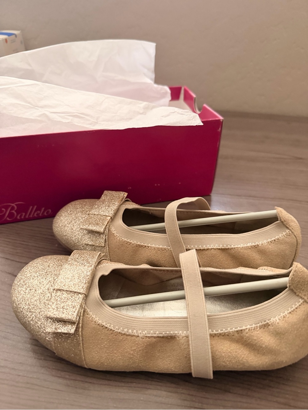 Balleto Glitter Ballet Shoes